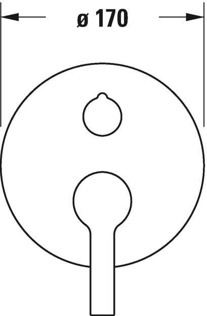 Single lever shower mixer for concealed installation - Image 3